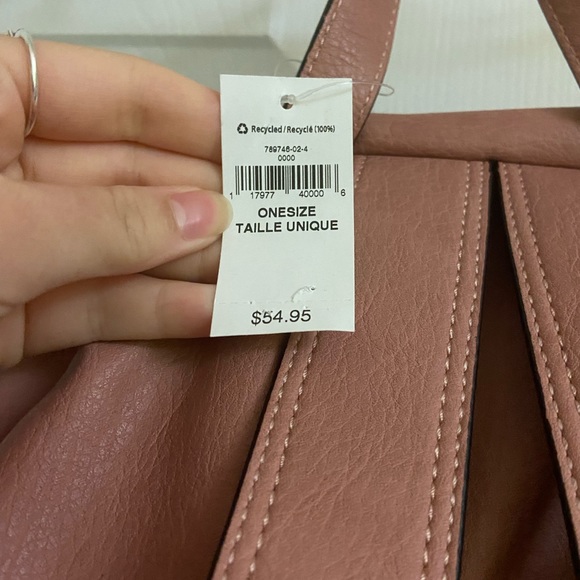 GAP - Pink Leather Backpack - Picture 5 of 5